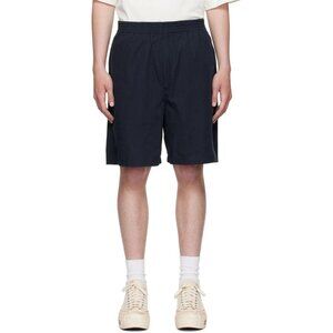 Camiel Fortgens Organic Cotton Shorts Size M Navy Mens $330